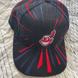 Vintage Drew Pearson Cleveland Indians hat